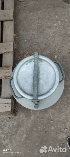Фляга алюминиевая бу 40л