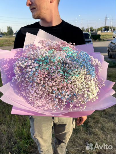 Гипсофила букет цветы