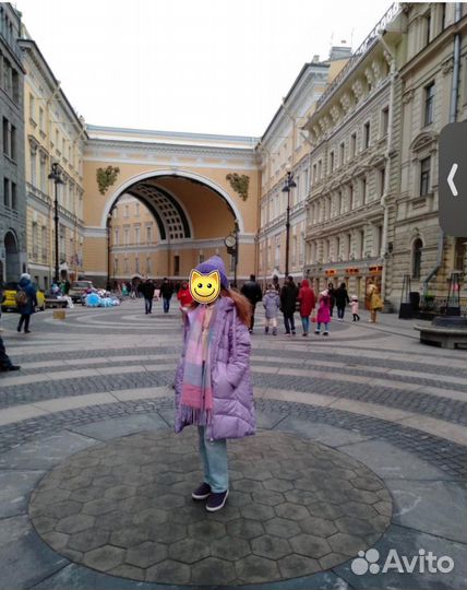 Пуховик женский 42 44 бу