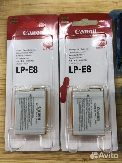 Аккумуляторы Canon Nikon