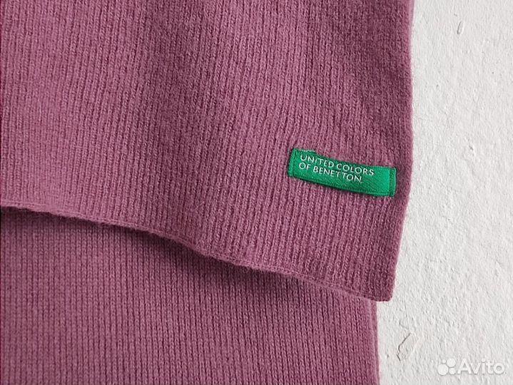 Шарф шерсть кашемир United colors of Benetton