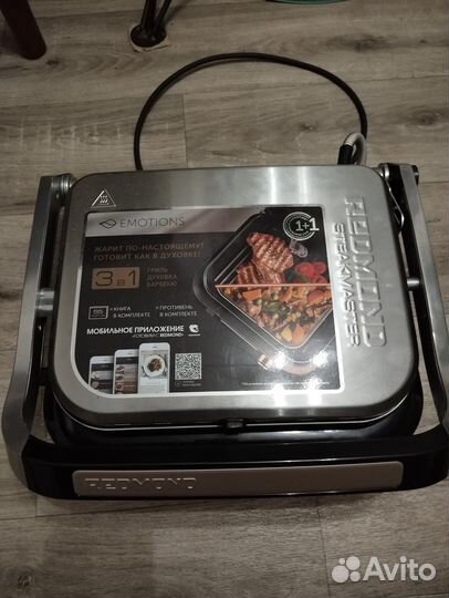 Электрогриль redmond 825p на запчасти