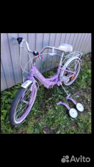 Велосипед Stels Pilot сиреневый, радиус колёс 20