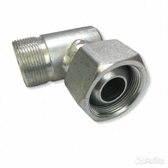 Угольник 41/41 с гайкой резьба 33*1,5