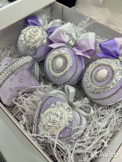 Новогодние ёлочные игрушки