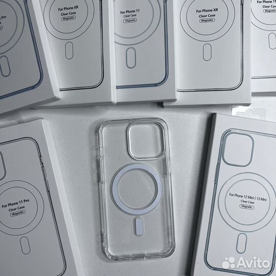 Чехол MagSafe на iPhone X/Xs/Xr/11-14 Pro Max