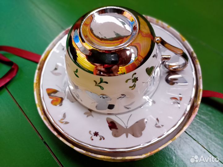 Чайная пара фарфор