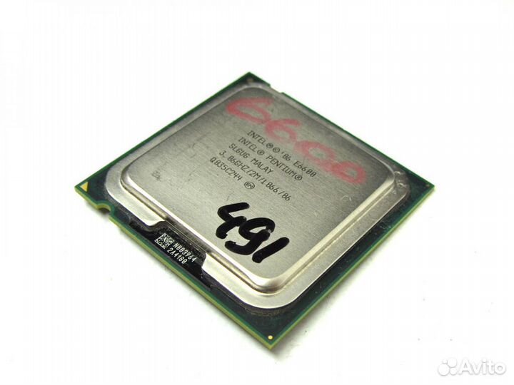 Процессор Intel Pentium E6600