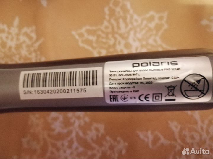 Щипцы для завивки волос Polaris PHS 3214K