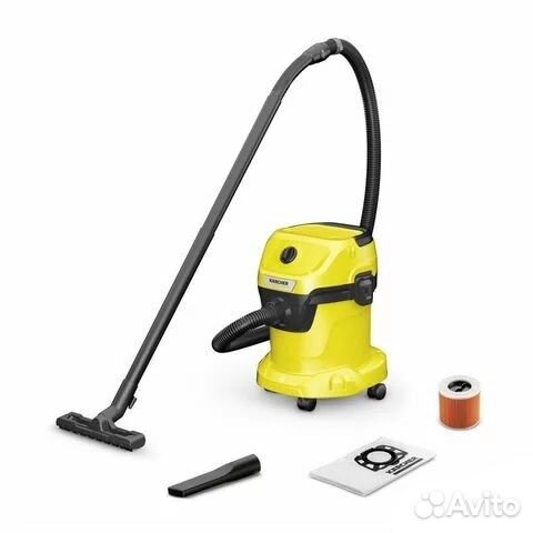 Пылесос Karcher WD-3.Хоз-Стр.1000Вт.Новый.Румыния