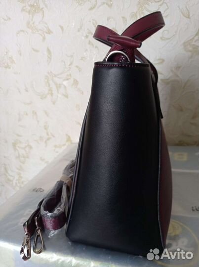 Сумка кожаная женская новая zenden выс.24 шир.34