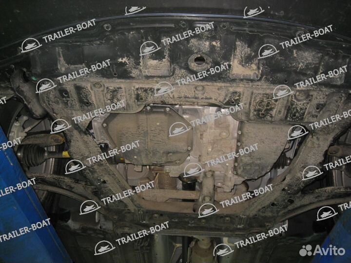 Защита картера и кпп (1,5 мм) Nissan X-Trail (T32) 2015-2022 V-all, 13713