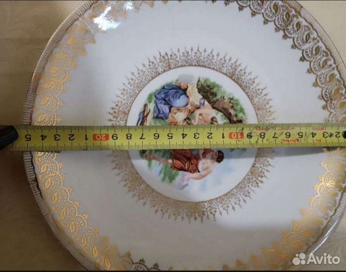 Блюдо праздничное винтаж 