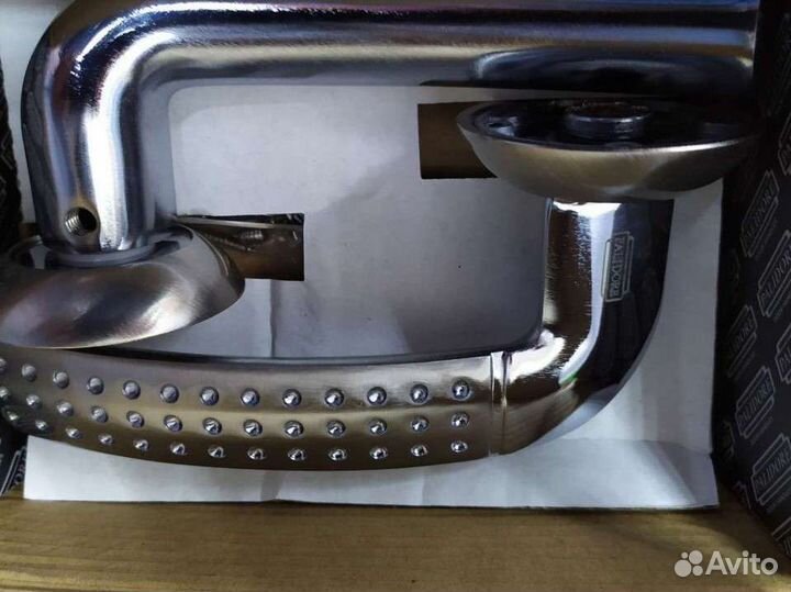 Комплект ручек А 59 хром на металлические двери