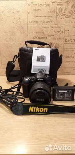 Зеркальный фотоаппарат nikon d90