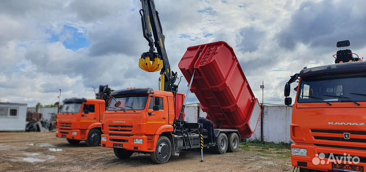 КамАЗ 65115 с КМУ, 2023