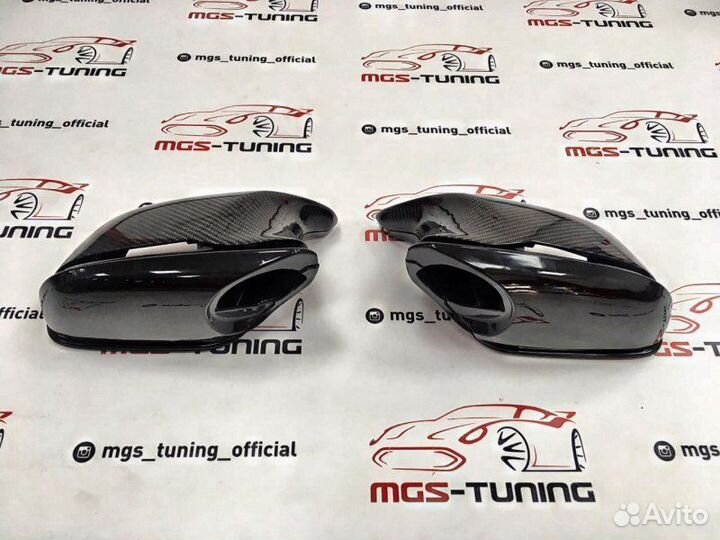 Корпус зеркал дизайн стиль M3 на BMW f30 Карбон