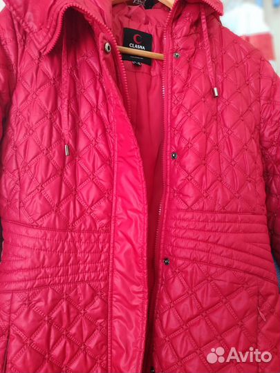 Пальто стеганное бренда 