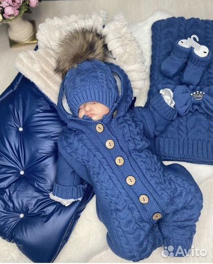 Конверт на выписку зимний