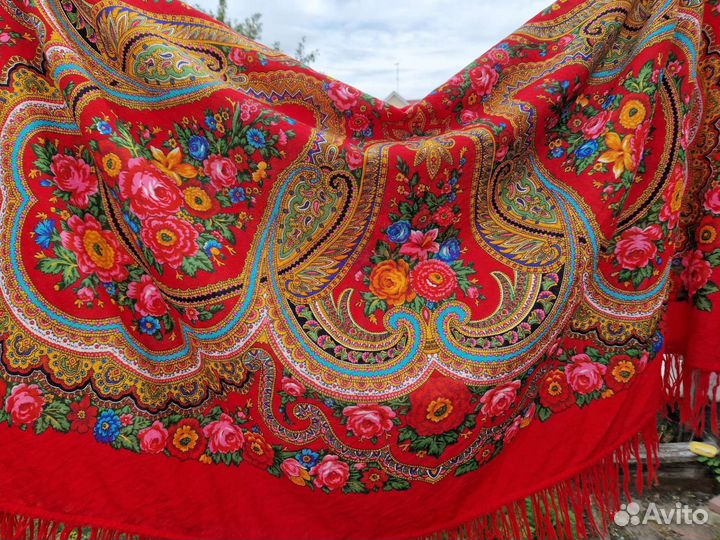 Павловопосадский платок Любава