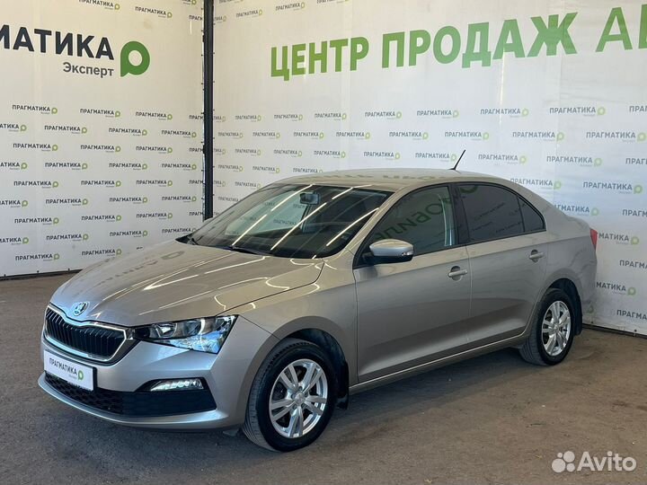 Skoda Rapid 1.6 AT, 2020, 107 000 км