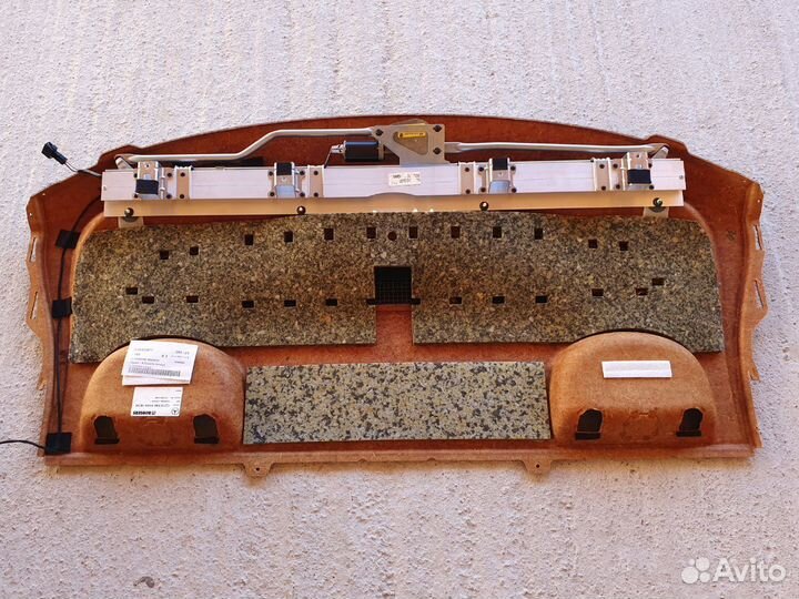 Полка задняя со шторкой для Mercedes W219