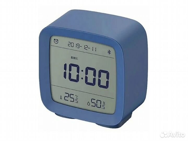 Умный будильник с термометром Xiaomi CGD1 Синий