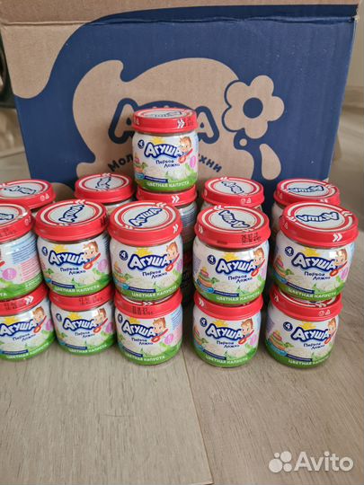 Овощное пюре агуша