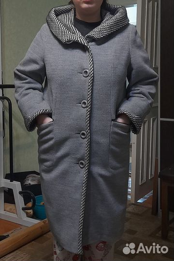 Пальто женское демисезонное 52р, шерстяное