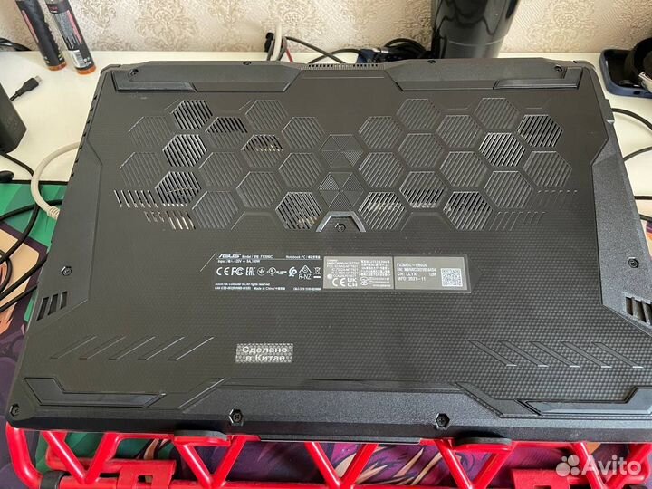 Игровой Ноутбук asus TUF Gaming A15 FX506IC-HN020