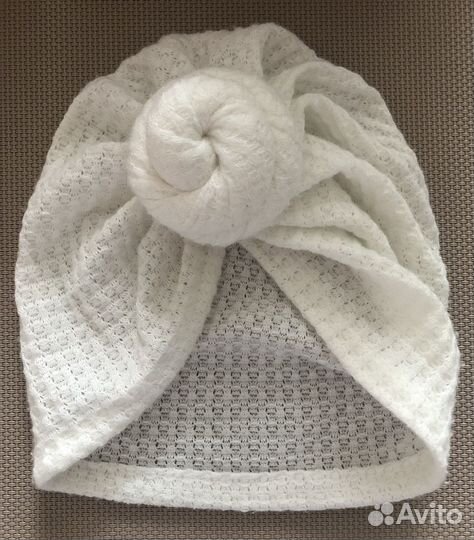 Шапочка для девочки, тюрбан