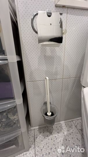 Комплект держателей в ванную, хром