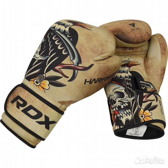 Боксерские перчатки RDX T14 harrier tattoo