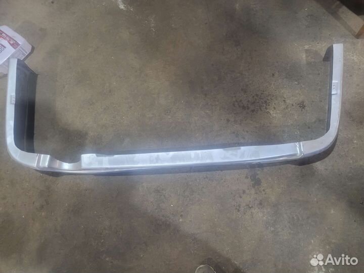 Накладка на задний бампер