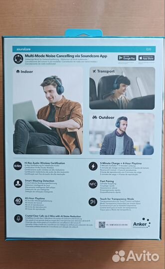 Беспроводные наушники Soundcore life Global Q35