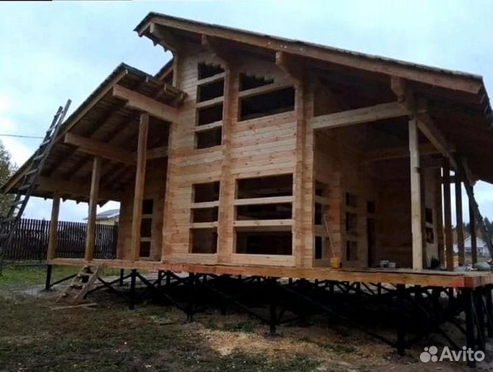 Свайный фундамент