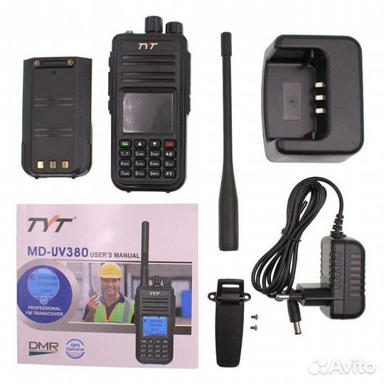 Цифровая рация TYT MD-UV380 DMR 10W AES256