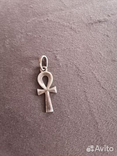 Колье, подвеска гроб, анх, кулон светящийся