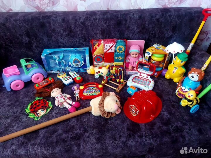 Развивающие игрушки пакетом