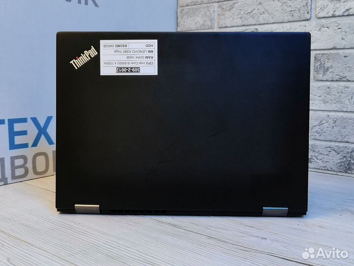 Ноутбук Lenovo ThinkPad x390 Yoga 13.3'' 16/240gb