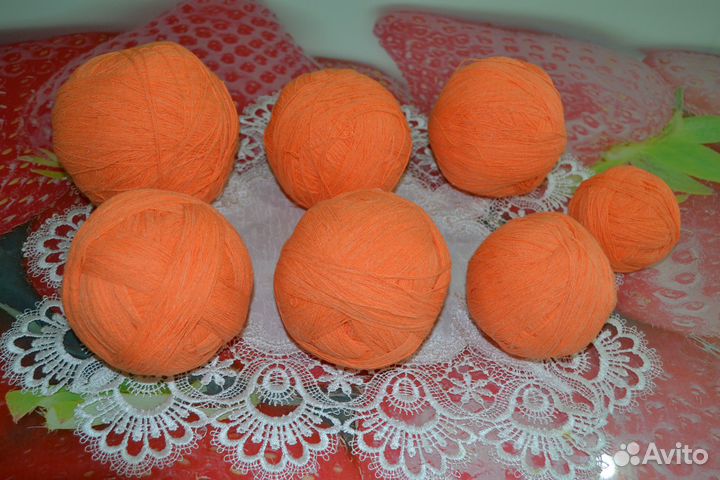 Пряжа хлопковая 1 кг (новая )