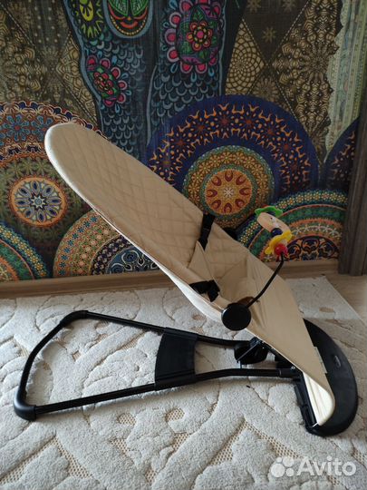 Шезлонг для новорожденных бу