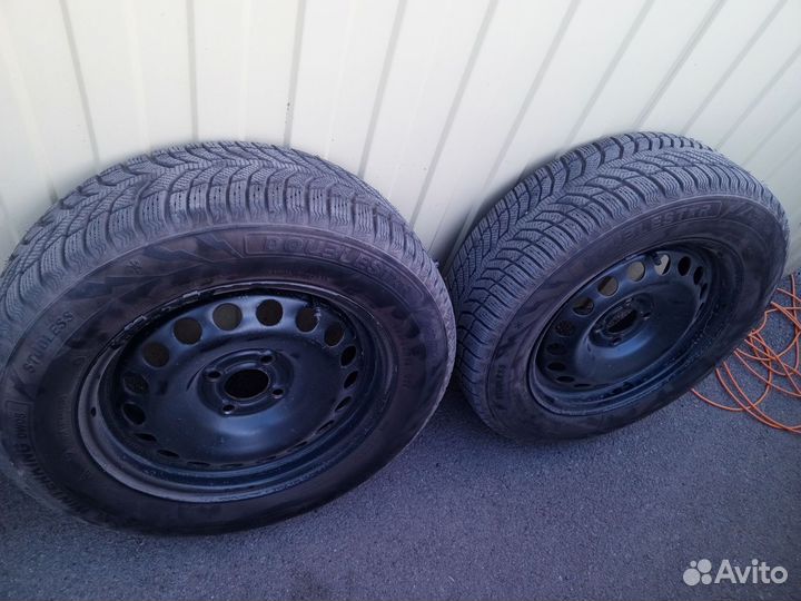 Штампованные диски всборе Лада Ларгус 195/65 R15