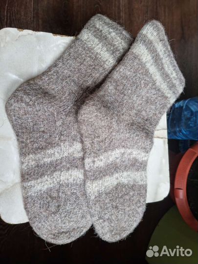 Носки шерстяные зимние