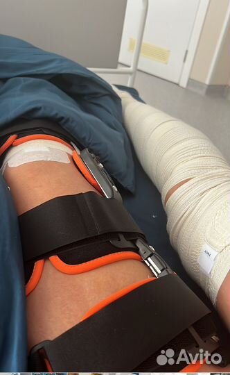 Ортез на коленный сустав с шарнирами