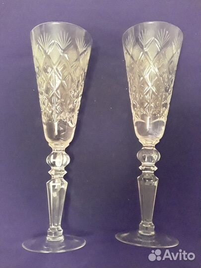 Фужеры хрустальные СССР 21.5