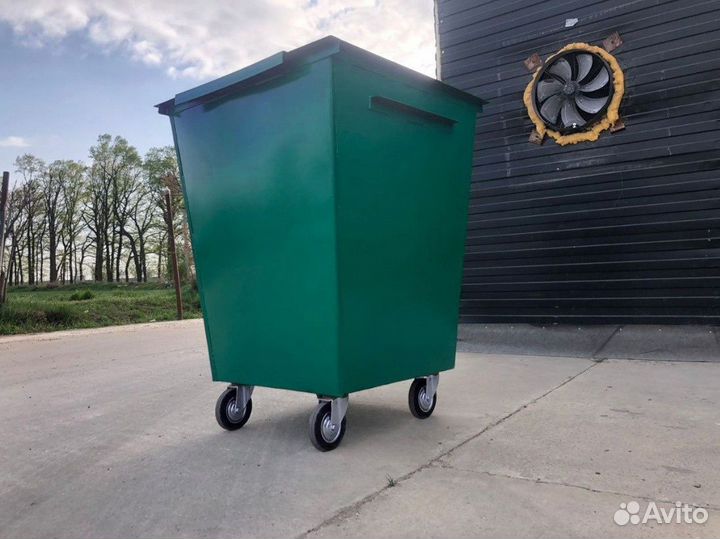 Мусорный контейнер 0.75 м3. Арт 1599
