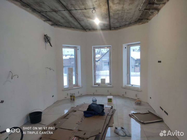 Шпаклёвка стен