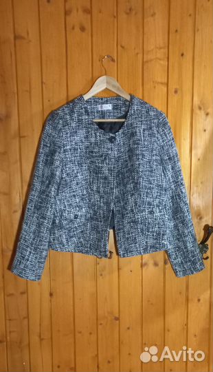 Жакет женский с добавлением шерсти 44р