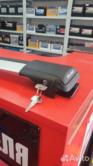 Багажник поперечны на высокий рейлинг